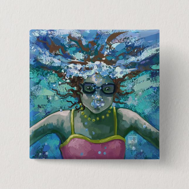 Under Vatten Simma Knapp (Framsida)