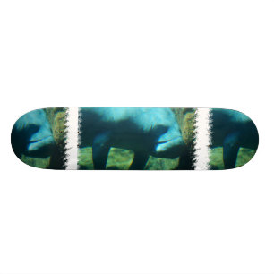 Under vattenManateeskateboarden Mini Skateboard Bräda 18,7 Cm