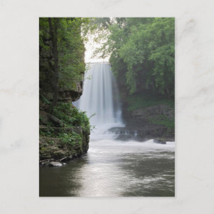 Under Vermiljon Falls Vykort