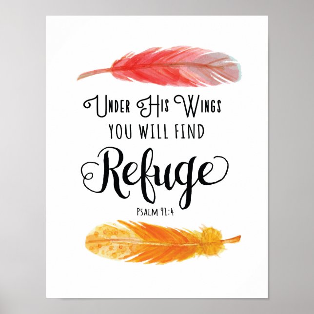 Under Vingar Art Print Poster (Framsidan)
