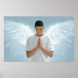 Under Vingarna på min Guardian Angel Poster