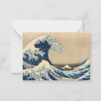 Under Wave off Kanagawa av Katsushika Hokusai
