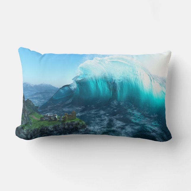 Under Wave Pillow Lumbarkudde (Framsida)