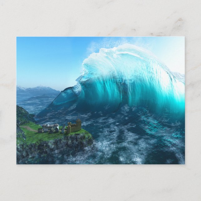 Under Wave-vykort Vykort (Framsida)