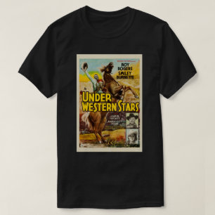 Under Westerna stjärnor Poster Cowboy T-Shirt