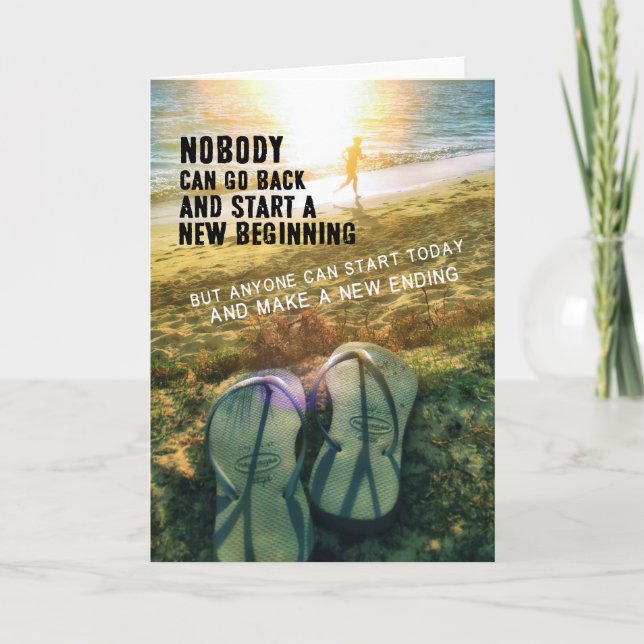 UNDERACHIEVERS PARADISE Greeting Card Tack Kort (Framsida)