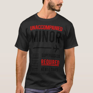 Underårig utan medföljande vuxen t shirt