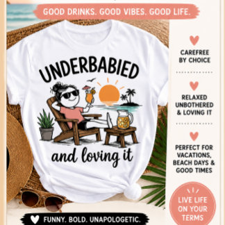 Underbabied och älskar det! t shirt