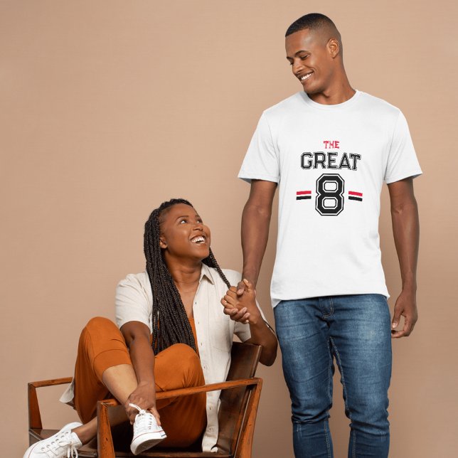 UNDERBAR 8 T SHIRT (the great 8 family or sports tshirt)