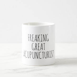 Underbar akupuncturist, underlig akupunktur kaffemugg