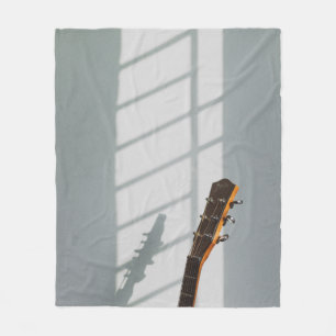 Underbar akustisk Guitar Fleecefilt