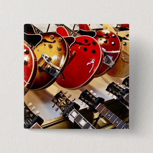 Underbar akustisk Guitar Knapp (Framsida)