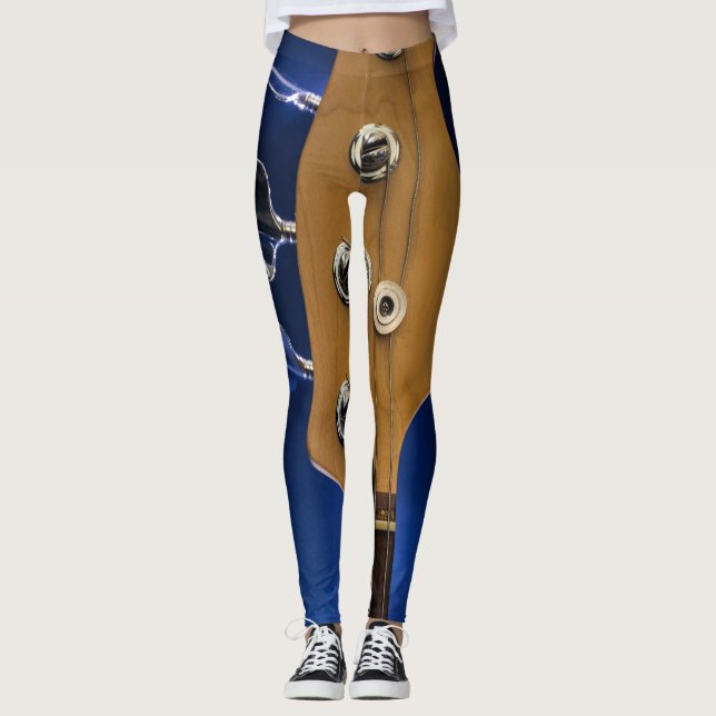 Underbar akustisk Guitar Leggings (Framsida)