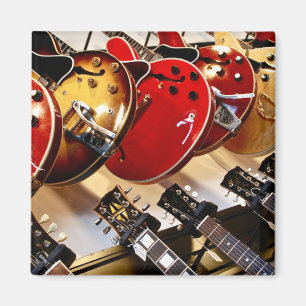 Underbar akustisk Guitar Magnet