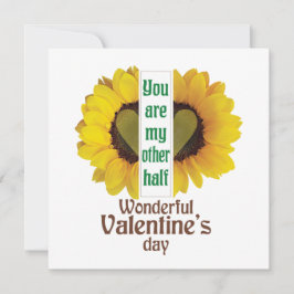 Underbar Alla hjärtans dag Julkort