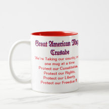Underbar American Mugg Crusade