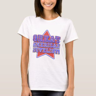 Underbar American Novelist Author Pride Slogan Tee