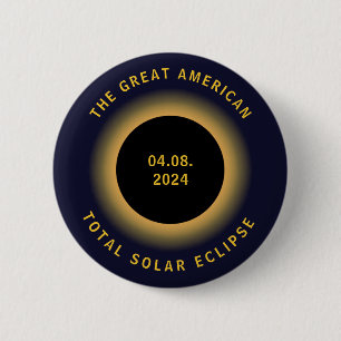 Underbar American Total Solar Eclipse 8 april 2024 Knapp
