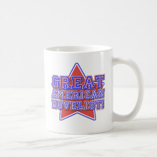 Underbar amerikansk Novelist Kaffemugg