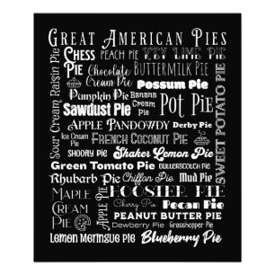 Underbar amerikansk Paj-månad T-Shirt Fototryck