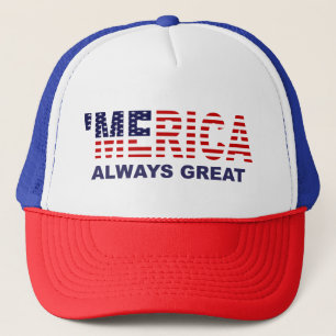 'UNDERBAR Anti trumfhatt för MERICA ALLTID Truckerkeps