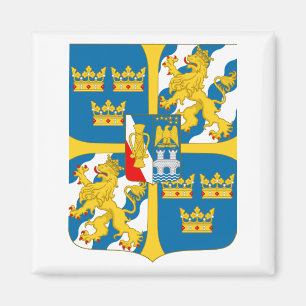 Underbar arm av Sverige Magnet