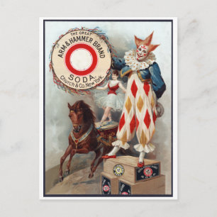 Underbar Arm & Hammer märkessoda, c. 1900 Vykort