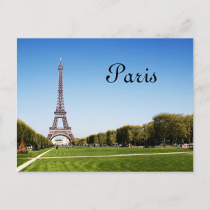 Underbar att vara i Paris Vykort
