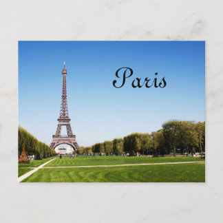 Underbar att vara i Paris Vykort