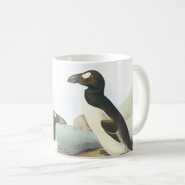 Underbar Auk av Audubon Kaffemugg (Framsida höger)