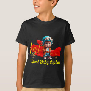 Underbar Baby kapten T Shirt