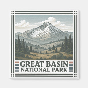 Underbar bäckennationalpark magnet