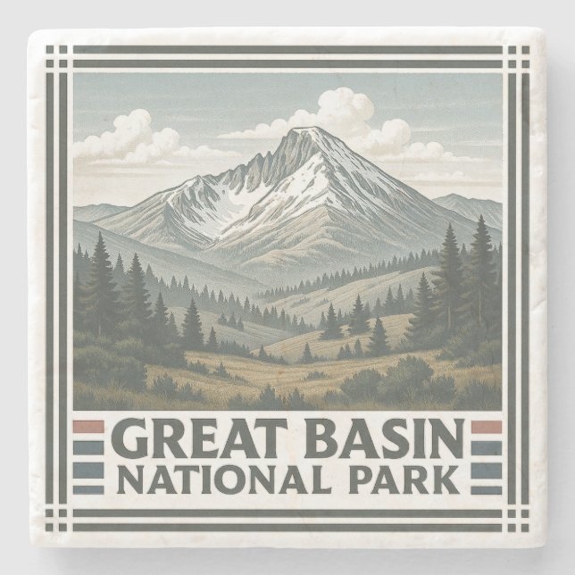 Underbar bäckennationalpark stenunderlägg (Framsidan)