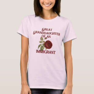 Underbar barndotter till en invandrare (anpassadet t shirt