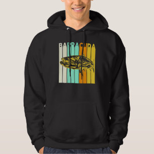 Underbar Barracuda Cuda Fishing Wildlife Saltwater Hoodie