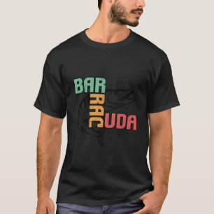 Underbar Barracuda Cuda Fishing Wildlife Saltwater T Shirt