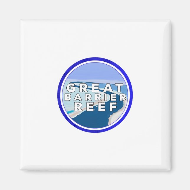 Underbar barriärref magnet (Framsidan)