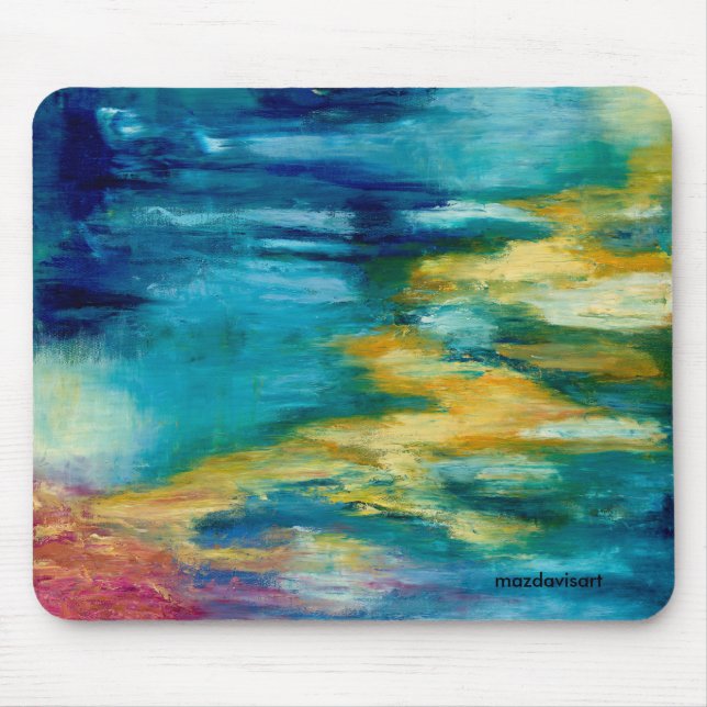 Underbar barriärrevkorall Mousepad Musmatta (Framsidan)