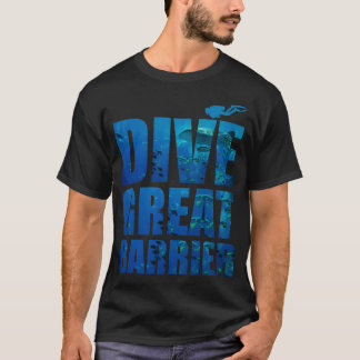 Underbar Barrier Reef Australia-Dyka T Shirt