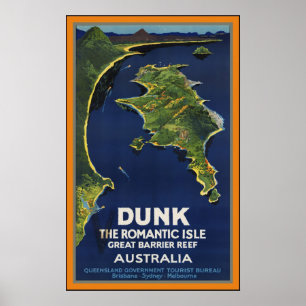 Underbar Barrier Reef Australien Poster