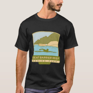 Underbar Barrier Reef Marine Park - Australien T Shirt
