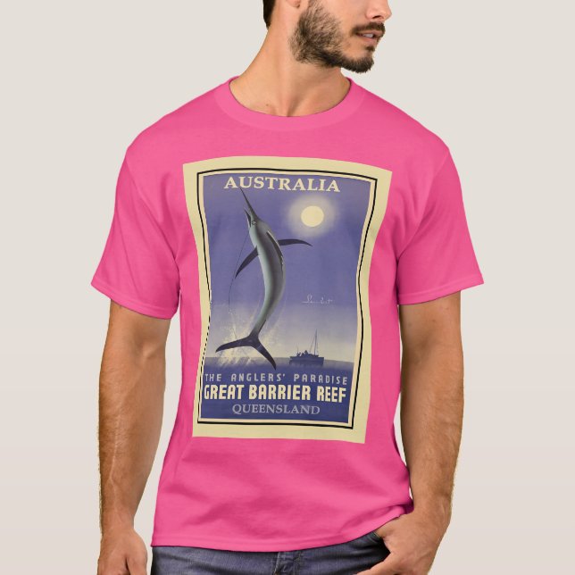 Underbar Barrier Reef Queensland Australien T Shirt (Framsida)