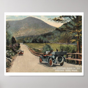 Underbar Barrington MORSA, Mohawk Trail, 1915 Vint Poster