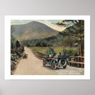 Underbar Barrington MORSA, Mohawk Trail, 1915 Vint Poster