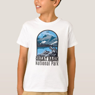 Underbar Basin National Park Nevada Vintage T-Shir T Shirt