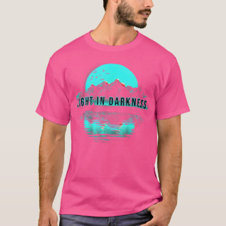 Underbar bergsgrafik idealisk för att ropa och utf t shirt