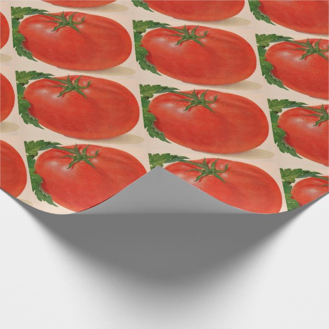 underbar BIG juicy tomato Presentpapper (Hörn)