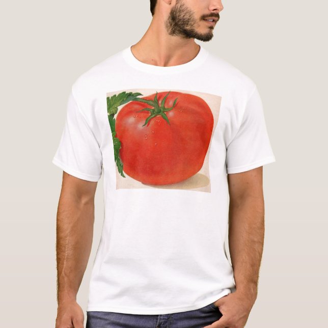 underbar BIG juicy tomato T Shirt (Framsida)