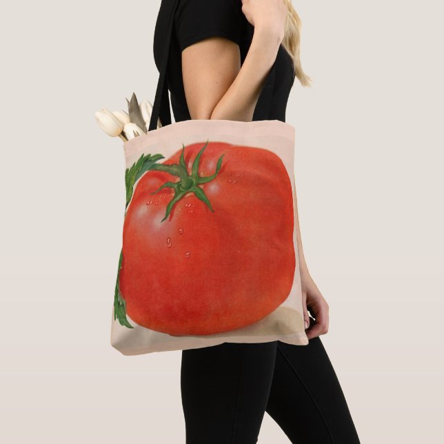 underbar BIG juicy tomato Tygkasse (Närbild)