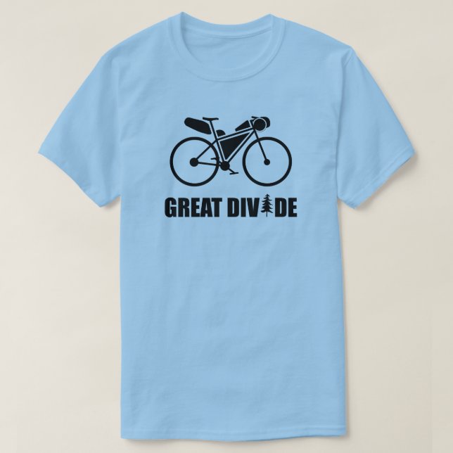 Underbar bikepacking Route T Shirt (Design framsida)